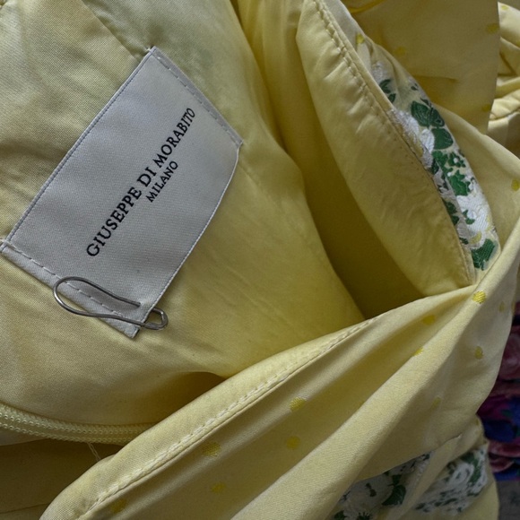 Chic Yellow Floral Midi Dress - Picture 11 of 13